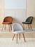 Chaise fausse fourrure enfant cannelle+ivoire+kaki 9 - vertbaudet enfant 