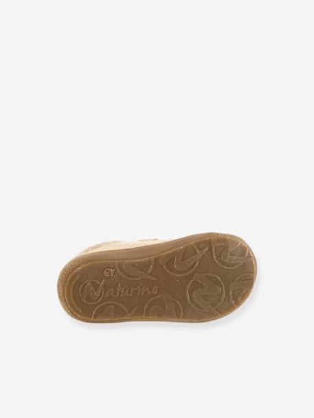 Botillons scratchés ROSE CLAIR UNI 5 - vertbaudet enfant 