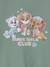 Sweat Disney Pat' Patrouille 'Girls Club' Fille vert de gris 3 - vertbaudet enfant 