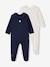 Lot de 2 pyjamas bébé fille 'coeurs' bébé naissance Lot marine 1 - vertbaudet enfant 