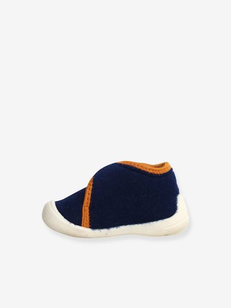 Chaussons PANNO NAVY - FALCOTTO SNUPPY - marine+violet 3 - vertbaudet enfant 