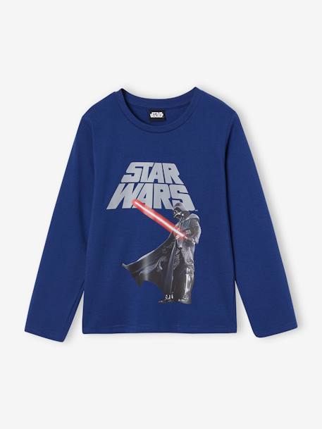 Pyjama Star Wars en jersey bleu nuit 2 - vertbaudet enfant 