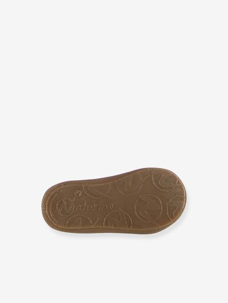 Chaussures premiers pas en suède GRIS FONCE UNI 4 - vertbaudet enfant 