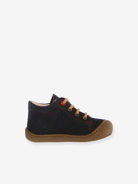 Chaussures premiers pas en suède GRIS FONCE UNI 2 - vertbaudet enfant 