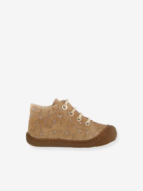 Chaussures lacées camel 2 - vertbaudet enfant 