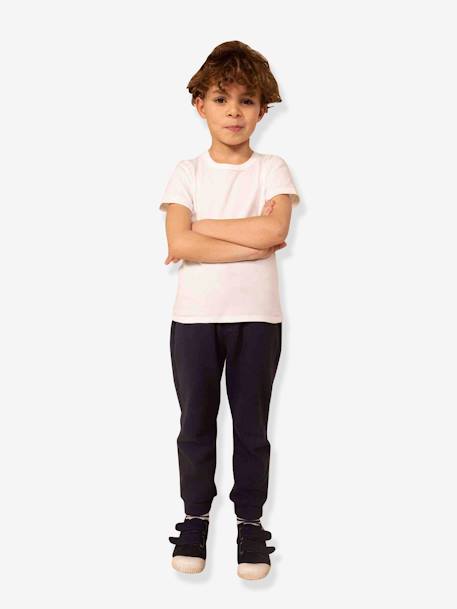 Lot de 2 t-shirts manches courtes blanc 1 - vertbaudet enfant 