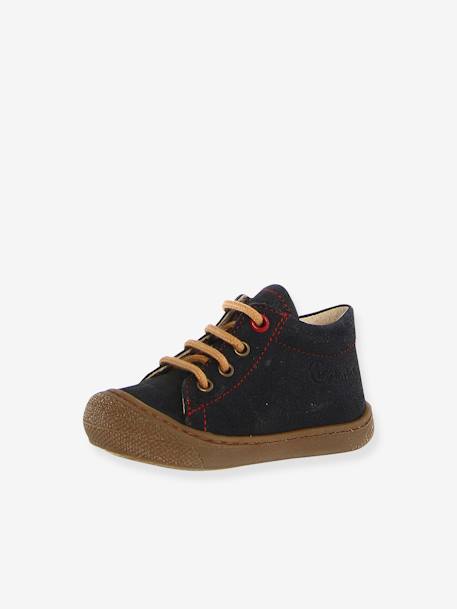 Chaussures premiers pas en suède GRIS FONCE UNI 1 - vertbaudet enfant 