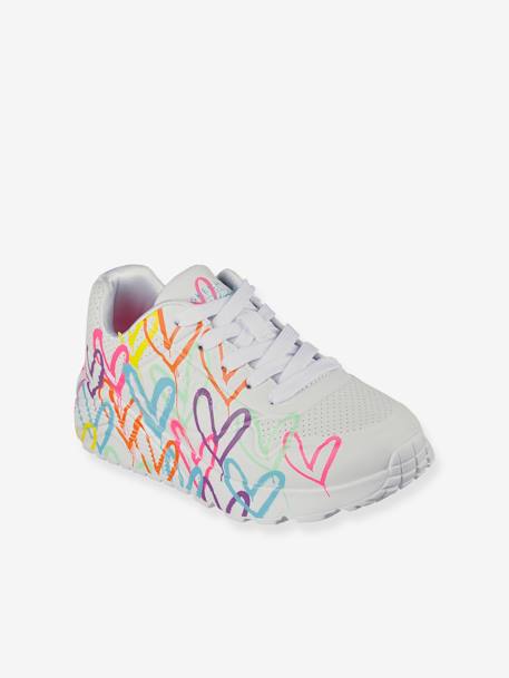 Baskets enfant Skechers x JGoldcrown : Skechers Street(TM) Uno Lite - Spread the Love - blanc 1 - vertbaudet enfant 