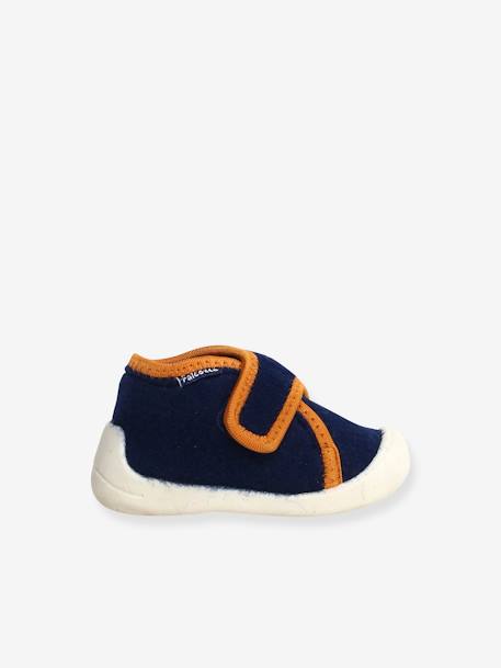 Chaussons PANNO NAVY - FALCOTTO SNUPPY - marine+violet 2 - vertbaudet enfant 