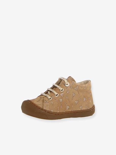 Chaussures lacées camel 1 - vertbaudet enfant 