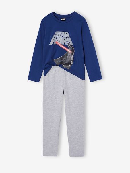 Pyjama Star Wars en jersey bleu nuit 1 - vertbaudet enfant 