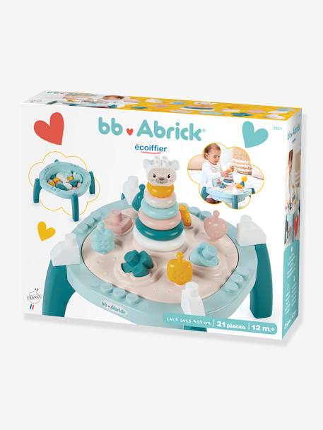 BB Abrick Ma premiere table d'activités multicolore 2 - vertbaudet enfant 