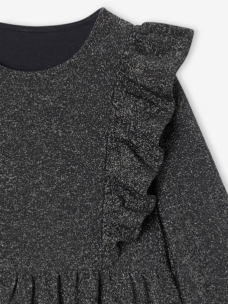 Robe en jersey scintillante anthracite 5 - vertbaudet enfant 