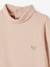 Lot de 2 t-shirts col roulé bébé marine+rose pâle 12 - vertbaudet enfant 