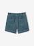 Short en velours forme paperbag fille bleu canard+cannelle+gris+mauve+vieux rose 2 - vertbaudet enfant 