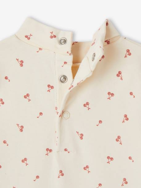 Lot de 2 t-shirts col roulé bébé marine+rose pâle 11 - vertbaudet enfant 