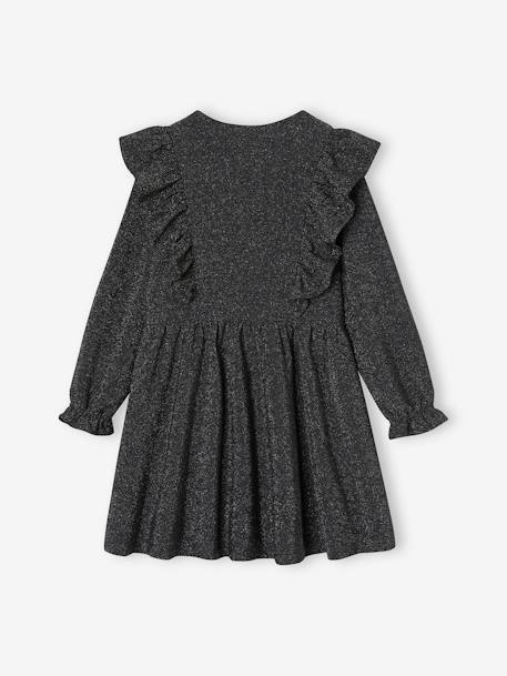 Robe en jersey scintillante anthracite 4 - vertbaudet enfant 