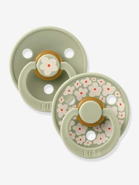Lot de 2 sucettes-tétines Colour taille 1 blush+vert sauge 5 - vertbaudet enfant 