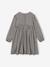Robe vichy à volants fille carreaux gris+olive 3 - vertbaudet enfant 