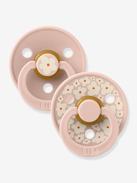 Lot de 2 sucettes-tétines Colour taille 1 blush+vert sauge 2 - vertbaudet enfant 