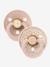 Lot de 2 sucettes-tétines Colour taille 1 blush+vert sauge 2 - vertbaudet enfant 
