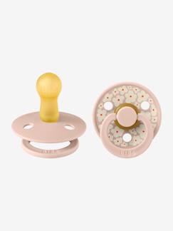 Puériculture-Repas-Tétine-Lot de 2 sucettes-tétines Studio fleur, taille 2 de 6 à 18 mois