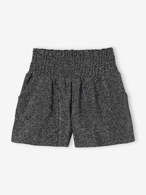 VERTBAUDET Short Velours Côtelé Fille - Poches Festonnées