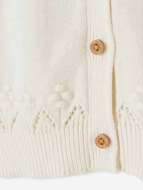 Ensemble robe, gilet fantaisie et collant bébé fille bleu ardoise 7 - vertbaudet enfant 
