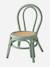 Chaise maternelle en rotin POÉSIE vert 2 - vertbaudet enfant 