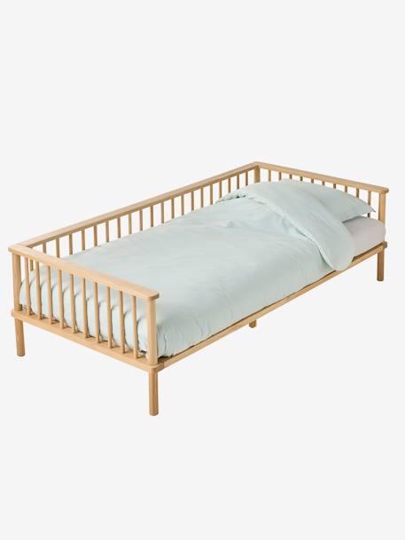 Lit enfant évolutif en bois massif Mikado bois 7 - vertbaudet enfant 