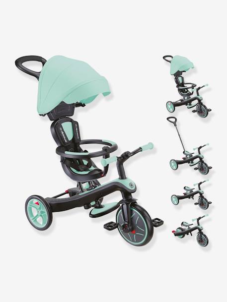 Tricycle Explorer 4 en 1 évolutif draisienne beige+bleu+menthe+noir+rose+vert sauge 16 - vertbaudet enfant 