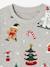 Sweat garçon noël motifs ludiques gris chiné 3 - vertbaudet enfant 