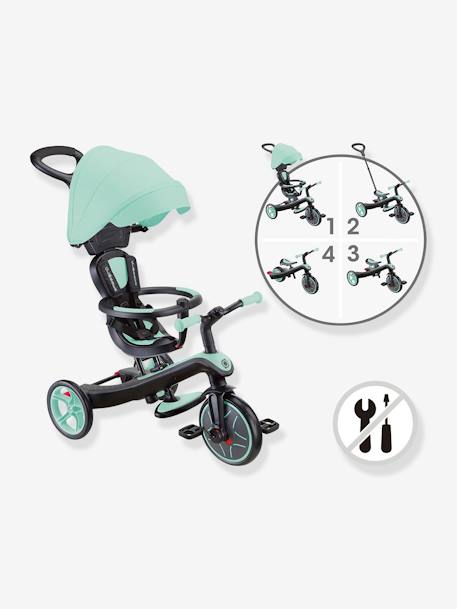 Tricycle Explorer 4 en 1 évolutif draisienne beige+bleu+menthe+noir+rose+vert sauge 21 - vertbaudet enfant 