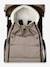 Chancelière sherpa POUSSETTE YOYO caramel+noir+taupe 21 - vertbaudet enfant 
