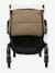 Chancelière sherpa POUSSETTE YOYO caramel+noir+taupe 4 - vertbaudet enfant 