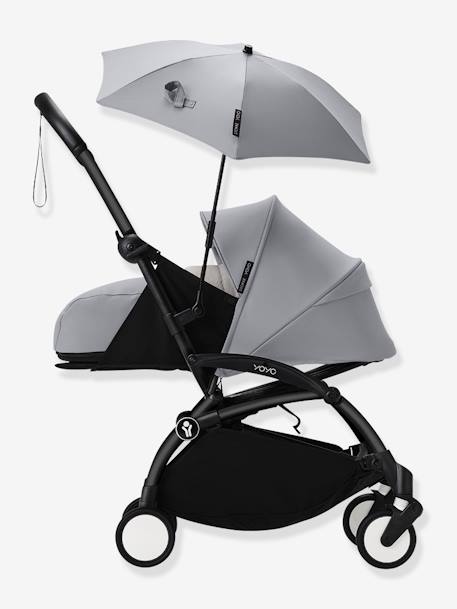 Ombrelle POUSSETTE YOYO gris+marine+noir 1 - vertbaudet enfant 