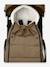 Chancelière sherpa POUSSETTE YOYO caramel+noir+taupe 7 - vertbaudet enfant 
