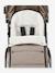 Chancelière sherpa POUSSETTE YOYO caramel+noir+taupe 19 - vertbaudet enfant 