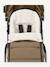 Chancelière sherpa POUSSETTE YOYO caramel+noir+taupe 5 - vertbaudet enfant 