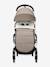 Chancelière sherpa POUSSETTE YOYO caramel+noir+taupe 15 - vertbaudet enfant 