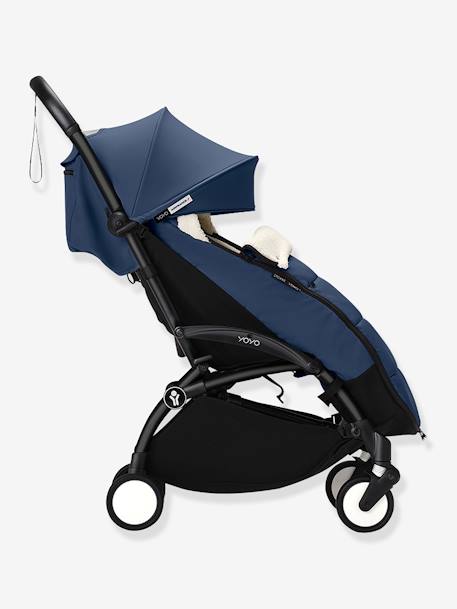 Chancelière sherpa POUSSETTE YOYO marine 2 - vertbaudet enfant 