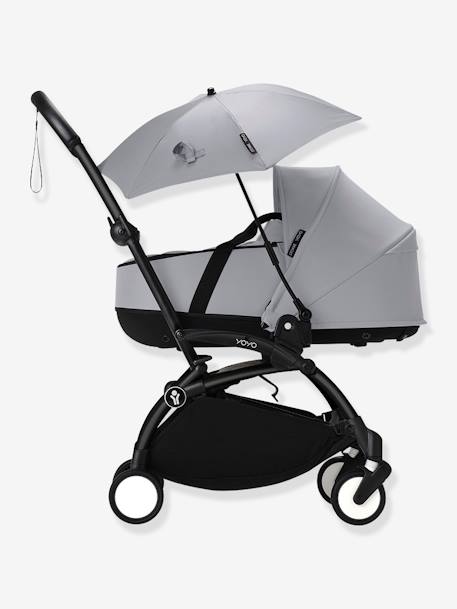 Ombrelle POUSSETTE YOYO gris+marine+noir 3 - vertbaudet enfant 