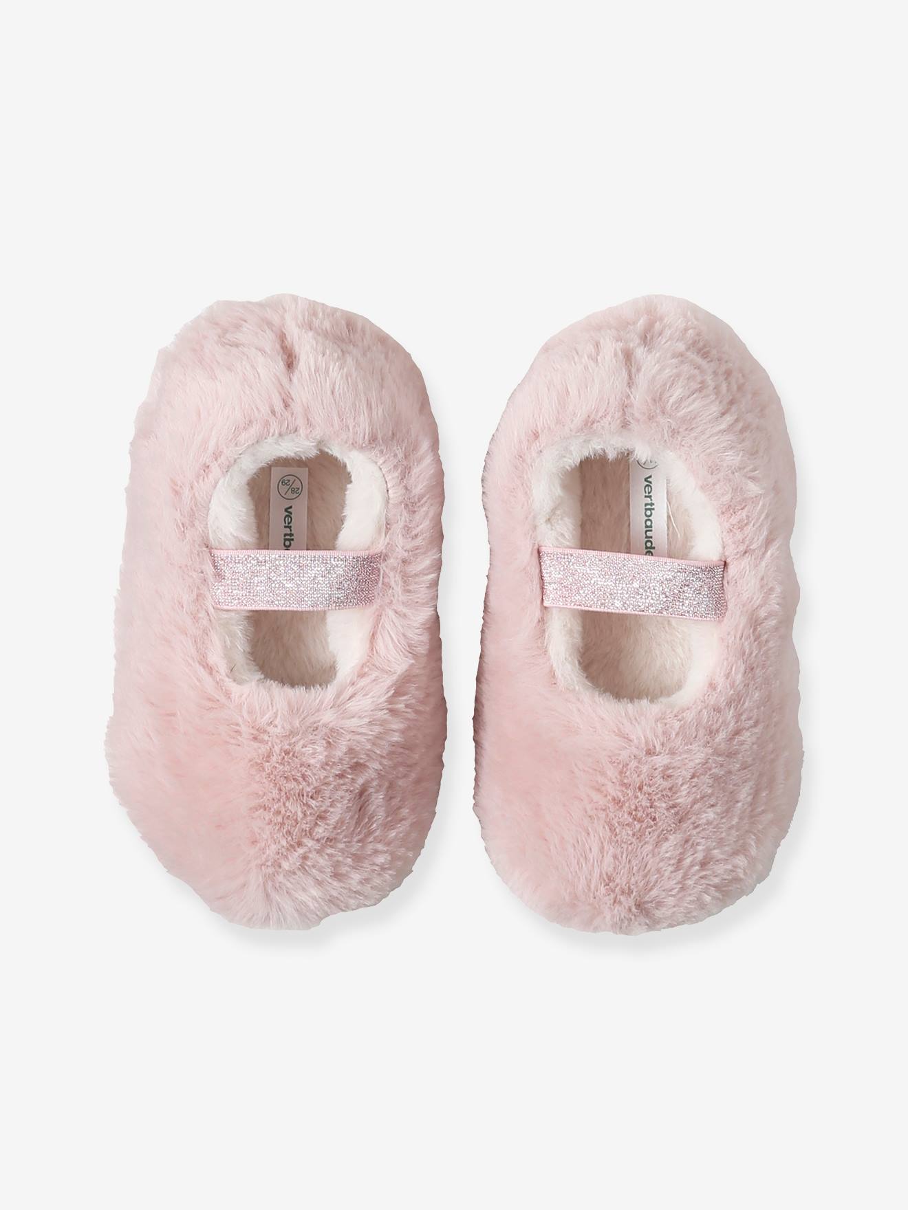 Chaussons ballerines Stitch rose fille | La Halle