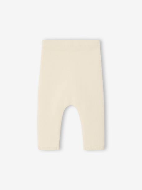 Legging bébé fille en côtes rose+vanille 5 - vertbaudet enfant 