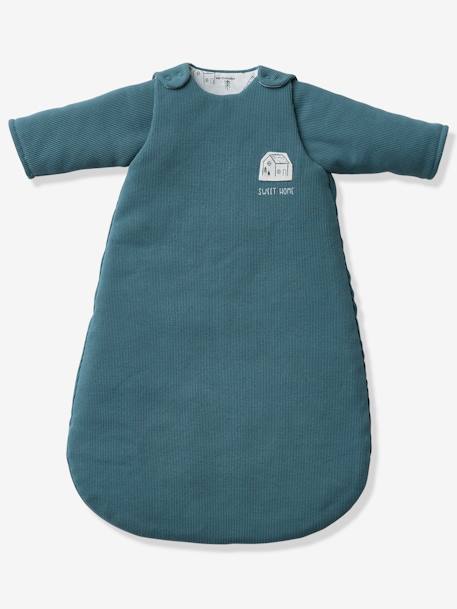 Gigoteuse hiver manches longues amovibles HYGGE bleu grisé 4 - vertbaudet enfant 