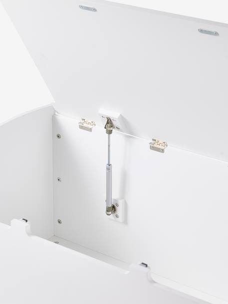 Coffre à jouets XL CONFETTI blanc 4 - vertbaudet enfant 