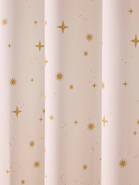 Rideau à oeillets occultant imprimé étoile blanc/étoiles 4 - vertbaudet enfant 
