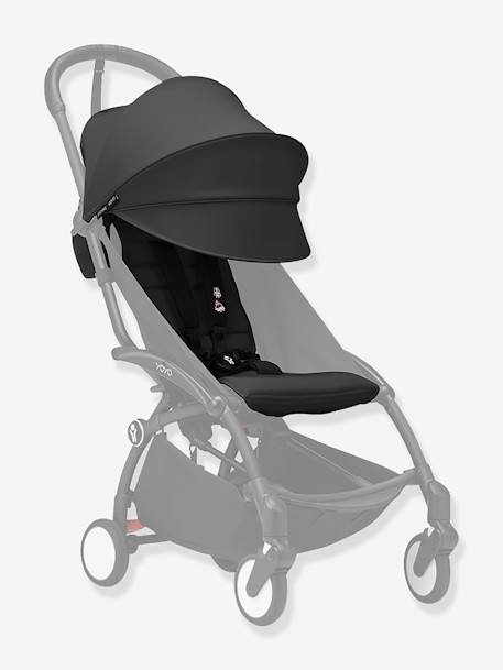 Assise Pack couleur poussette YOYO³ - 6+ bleu glacier+caramel+gris+marine+noir+noir imprimé+olive+rose+taupe 19 - vertbaudet enfant 
