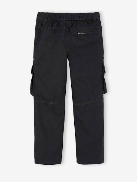 Pantalon technique garçon anthracite 4 - vertbaudet enfant 