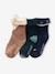 Coffret Noël 3 paires de chaussettes bébé garçon noix de pécan 3 - vertbaudet enfant 